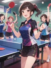 画像生成チャレンジ·卓球部 の投稿作品