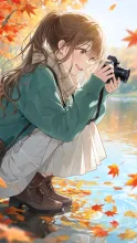 P　撮る秋 — サトリさんのAIイラスト