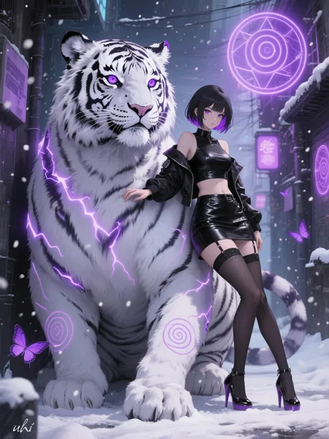 「紫電の白虎」