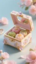 和菓子の宝石箱やー