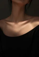 鎖骨の影·そこだけ見せて の投稿作品