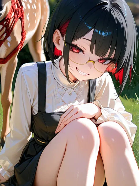 アニメが現実に走进 - 奈良の鹿 / lool