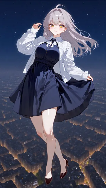 透け感のあるアニメ - 画像生成チャレンジ / あら