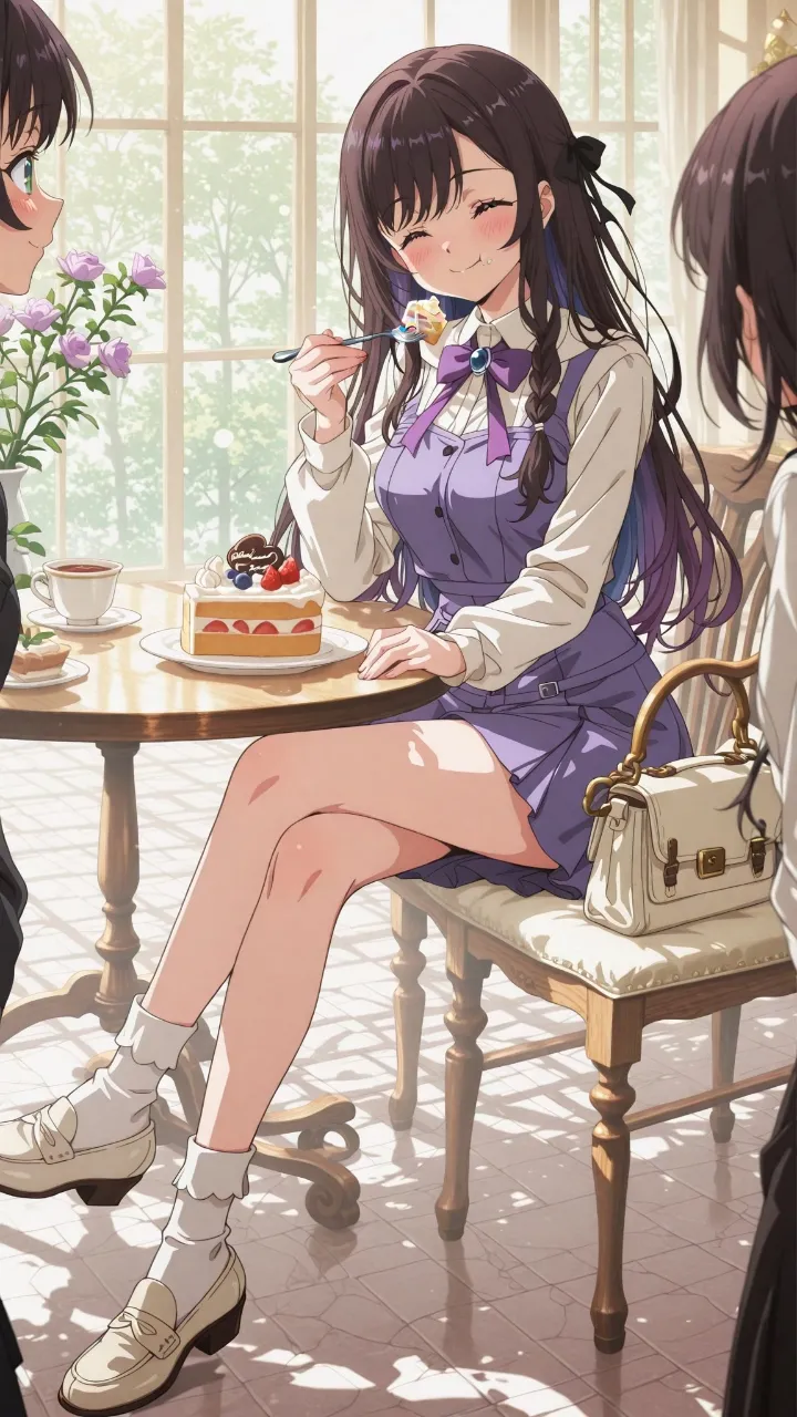 架空春制服コレクションNo.41(アリナ・クローバー) — なごごさんのAIイラスト
