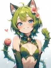 サボテン娘·棘とお花の砂漠っ子 の投稿作品