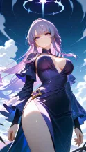 Weather Lady — ZoraさんのAIイラスト