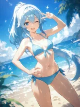ビキニの美少女4
