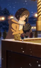 小さくなった女の子と新年のお参り — 小川さやかさんのAIイラスト