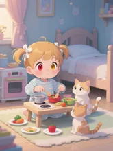 まっててね！今作るよ〜