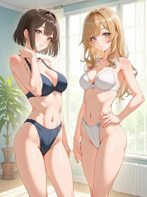 私達、どちらが好き?