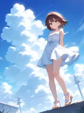 入道雲の下·まっしろに膨らむ の投稿作品