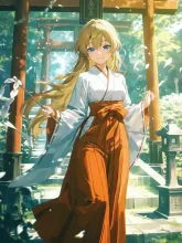 巫女 vs シスター·和か洋か の投稿作品