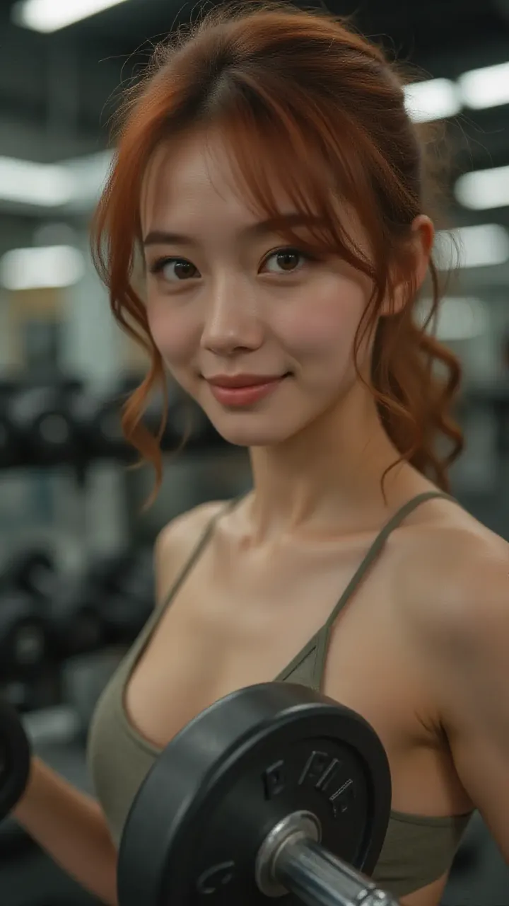 筋トレ女子