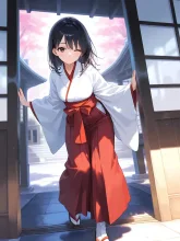 袴の裾