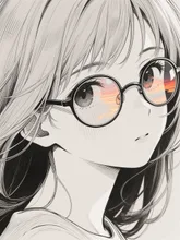 届かない想い、夕陽の温度に似ていた... — anime好き🌟シャガリエスさんのAIイラスト