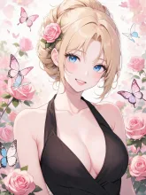 ピンクのローズ🌹