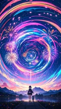 渦潮花火