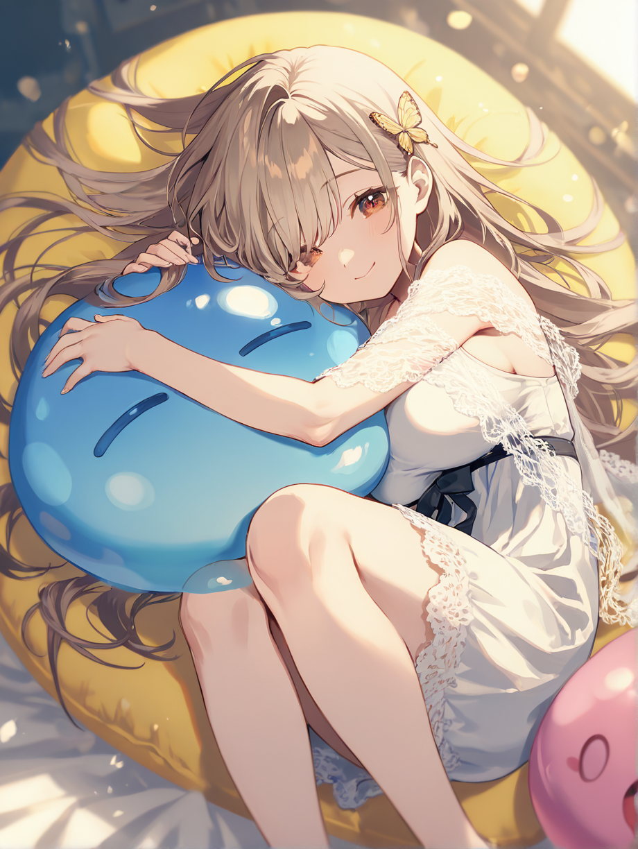 スライムでまったり