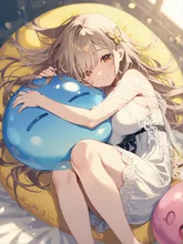 スライムでまったり — スライムイラストのAIイラスト｜SUPPART