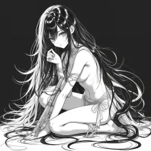 線だけの世界·塗らずに描く の投稿作品