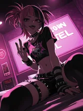 今夜は覚悟しとけよ🖕 — SUPP235261さんのAIイラスト