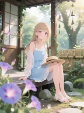 朝顔の陽子。