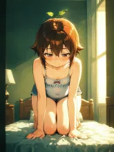 化け狸·葉っぱ一枚で の投稿作品