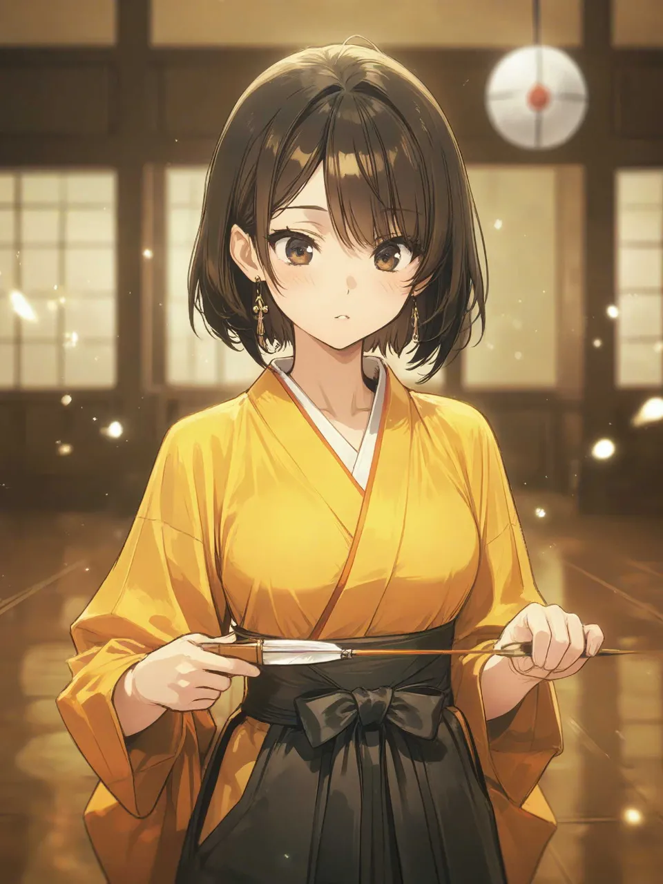 頼むから弓を持ってくれ…orz