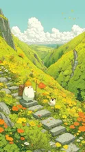 ゆったりと登山