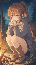 週末一人キャンプ。