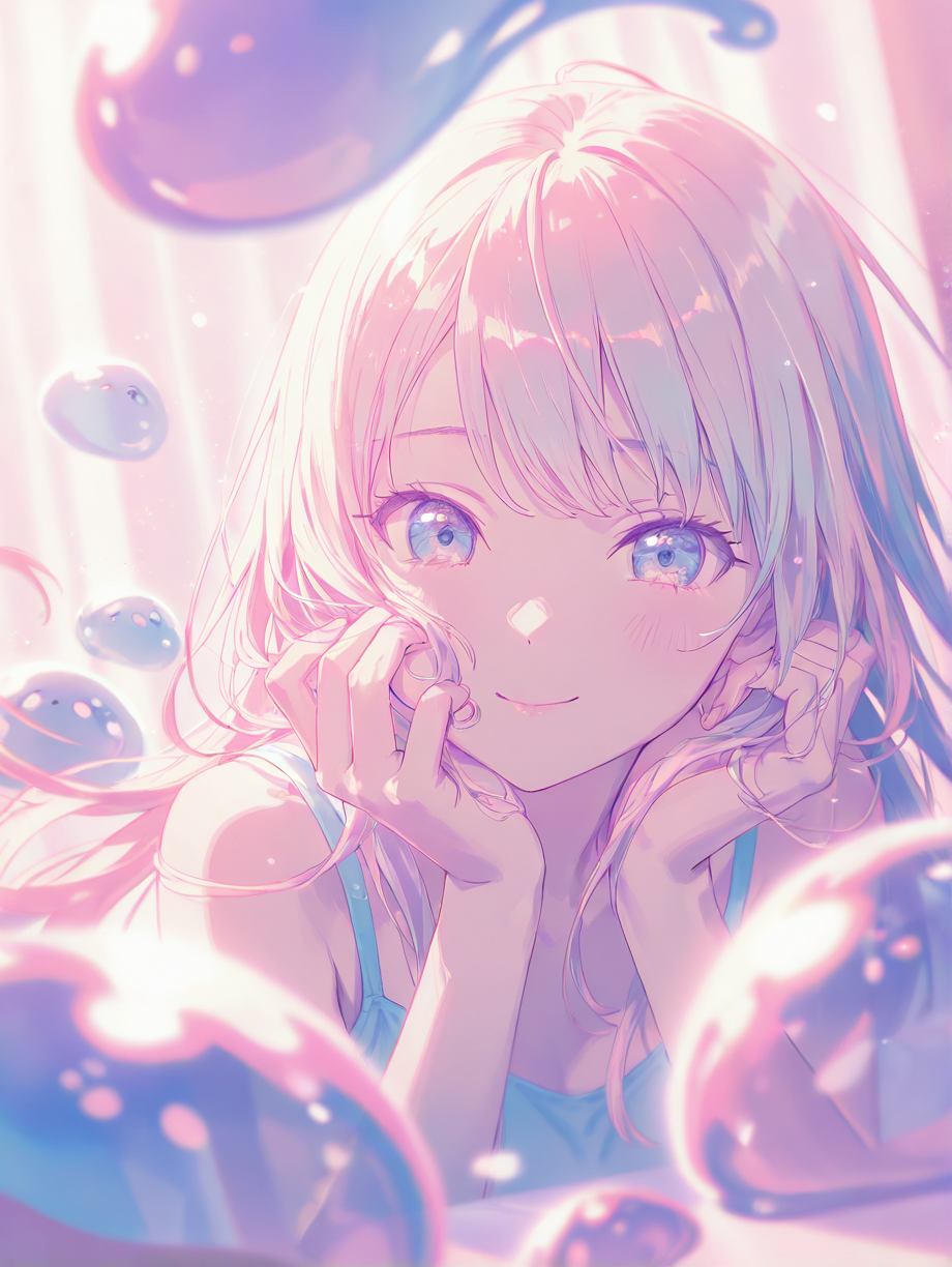 部屋中スライムだらけ♪