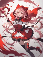 魔法少女になった赤ずきん