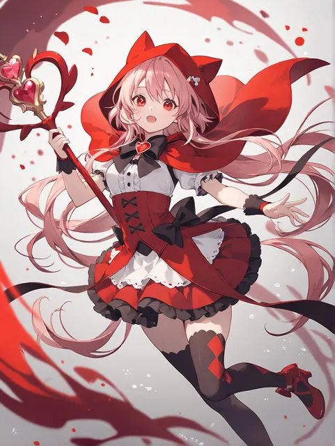 魔法少女になった赤ずきん