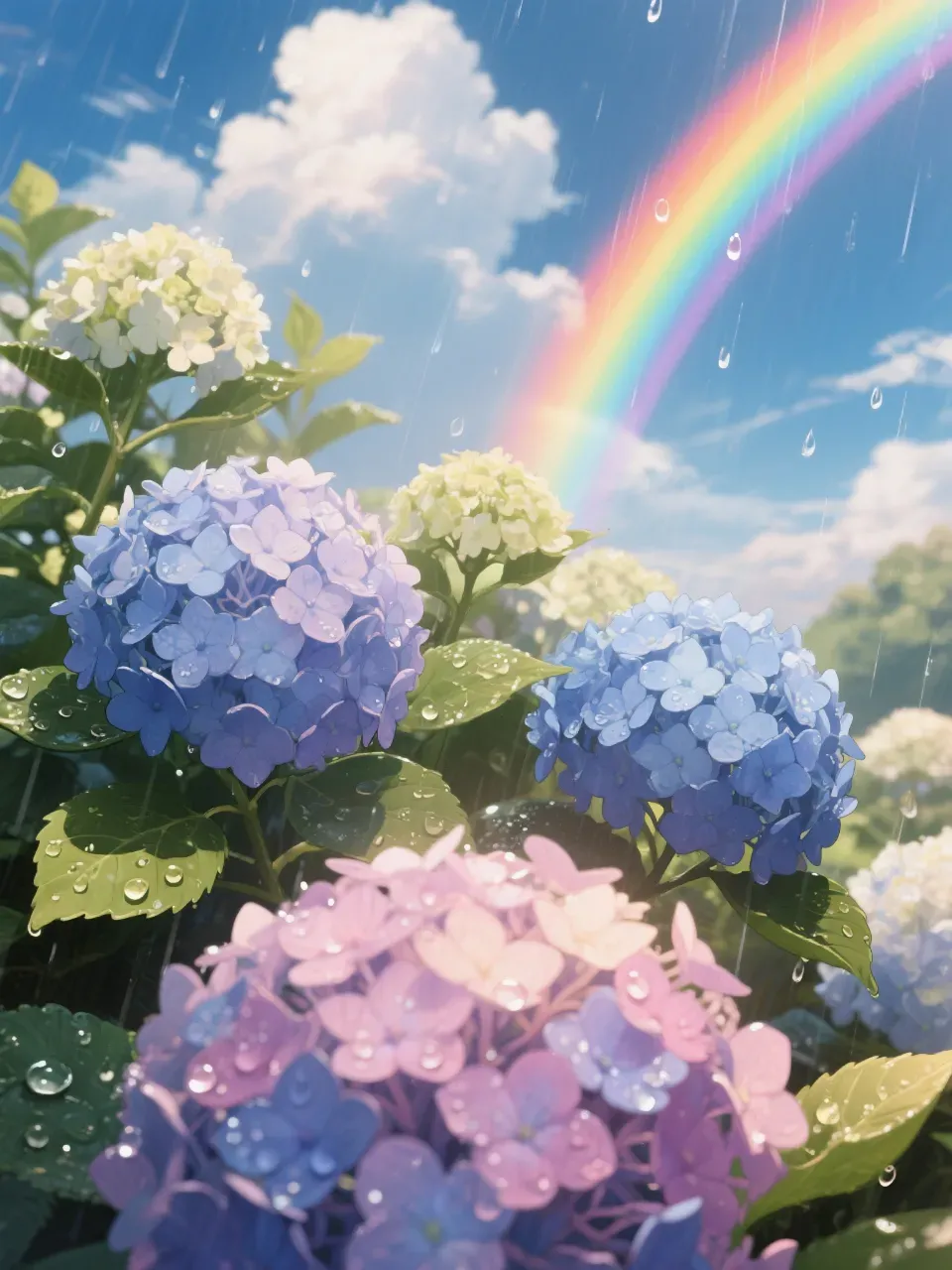 大きな虹🌈