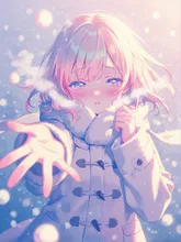 初雪の勇気。手を繋いでくれますか？