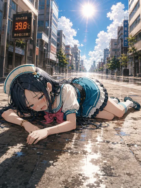 AI Artwork - ぞんびちゃん