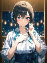軒先の雨宿り·初夏チャレンジ の投稿作品