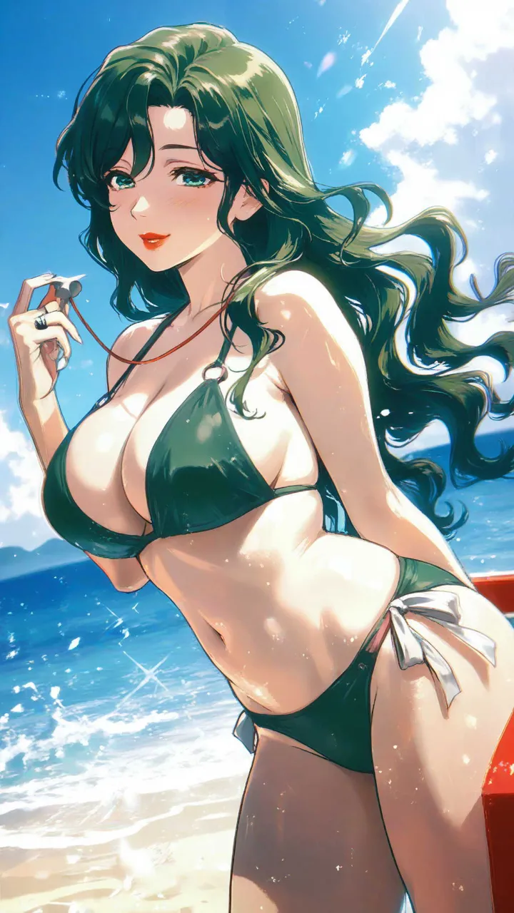 遊泳区域の外では泳いではいけませんよ🌊