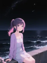 星が消えた夜、イエヤス。