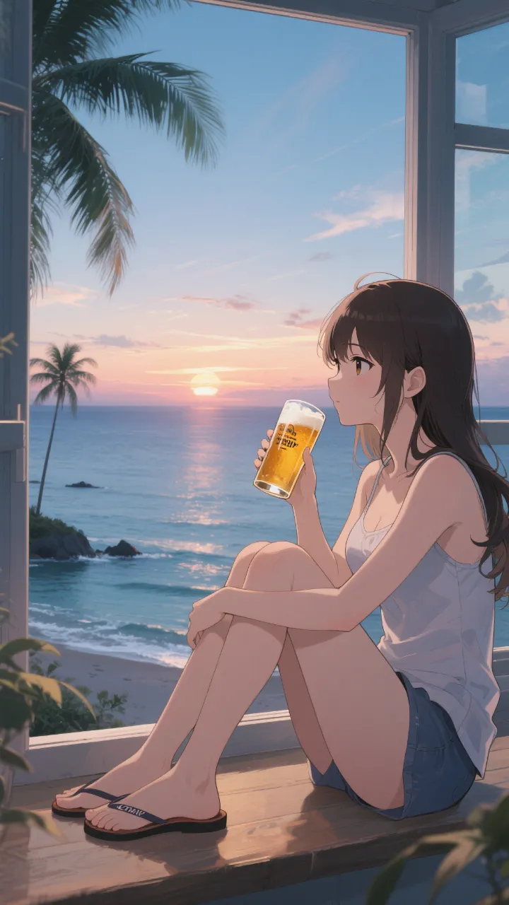 夜明けを待つ人