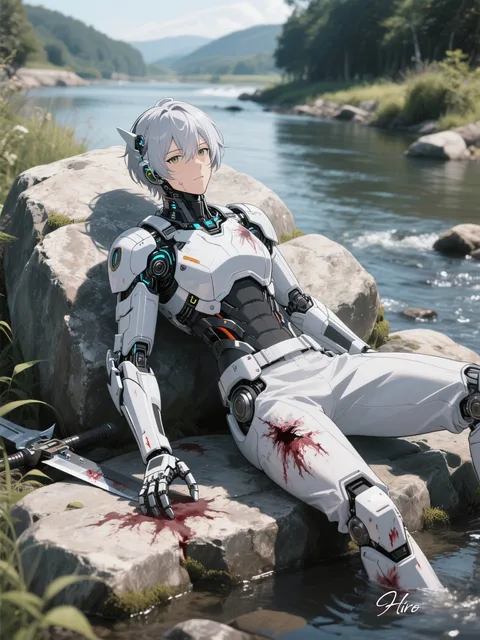 倒れた戦士