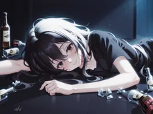 ひとりきりの忘年会 — ヤンデレのAIイラスト|SUPPART