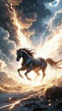 天雷の神馬