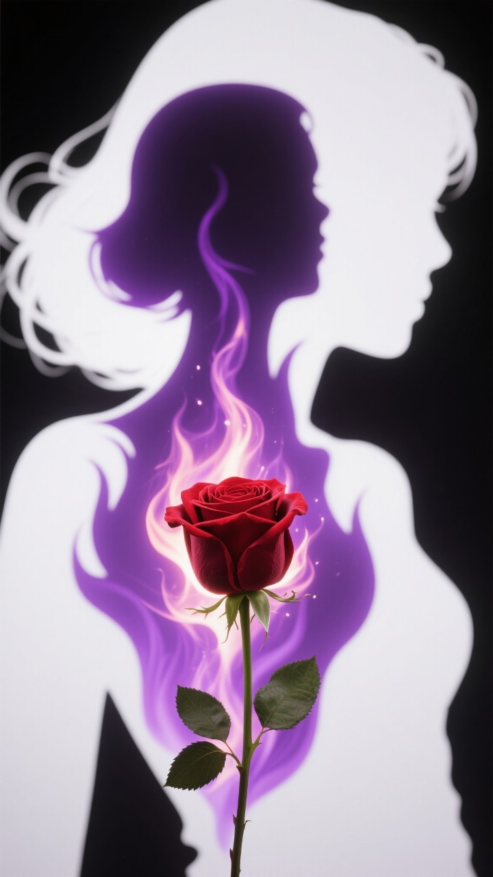 🌹情熱の真っ赤なバラ