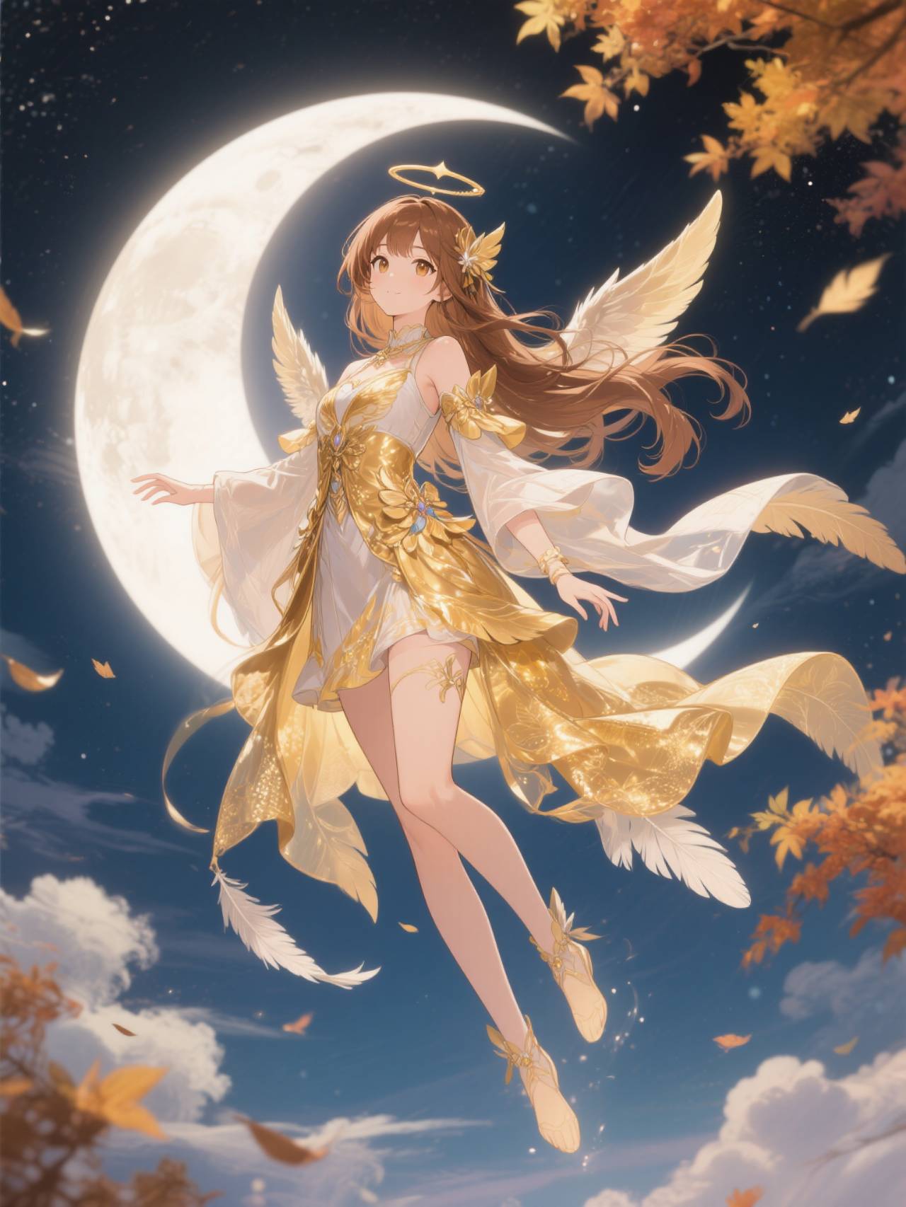月夜のエンジェル♪(,,ᴗ ͜ ᴗ,,)
