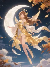 月夜のエンジェル♪(,,ᴗ ͜ ᴗ,,)