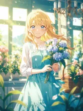 フローリスト·花に囲まれた笑顔 の投稿作品
