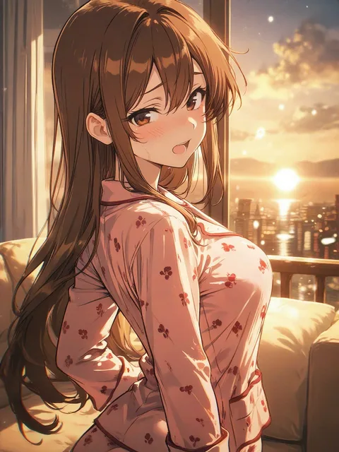 恥ずかしいですっ