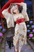 和傘と浴衣…パンク娘と黒ニャンコ…フィギュア…銀