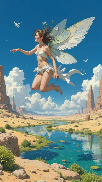 Dali surrealism cinematography… - ナイルの女王